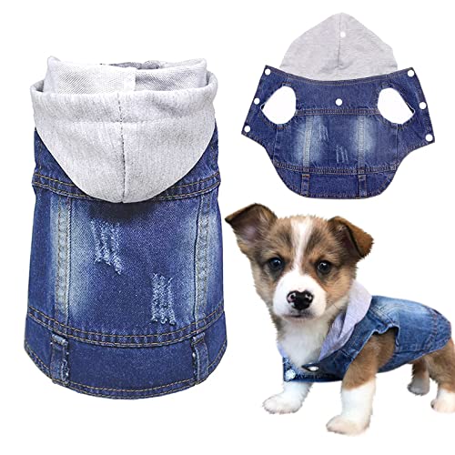 best-dog-coats SILD Dog Jeans Jacket