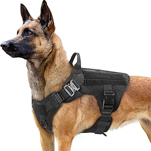 best-dog-harnesses Rabbitgoo Tactical Dog Harness